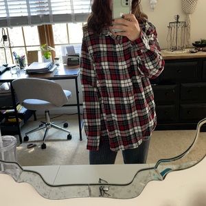Chaps oversized flannel